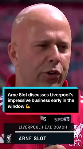“I think what people tend to forget is that we lost four starters as well” Arne Slot discusses Liverpool’s impressive business early in the window 💪 #liverpool #premieesgue #pl #slot
