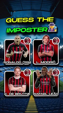 GUESS THE FOOTBALL IMPOSTERS 🕵️ #quiz #football 