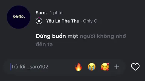 Đừng buồn một người không nhớ đến ta #_saro102 #lyrics #nhachaymoingay #xuhuong 