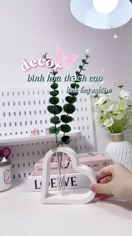 Lọ hoa thạch cao hình ống nghiệm decor trang trí bàn làm việc, bàn học, nhà cửa, cửa hàng xiu xinh #hangreview #unboxing #locamhoa #thachcao #decor #trangtri #xuhuong #fpy 