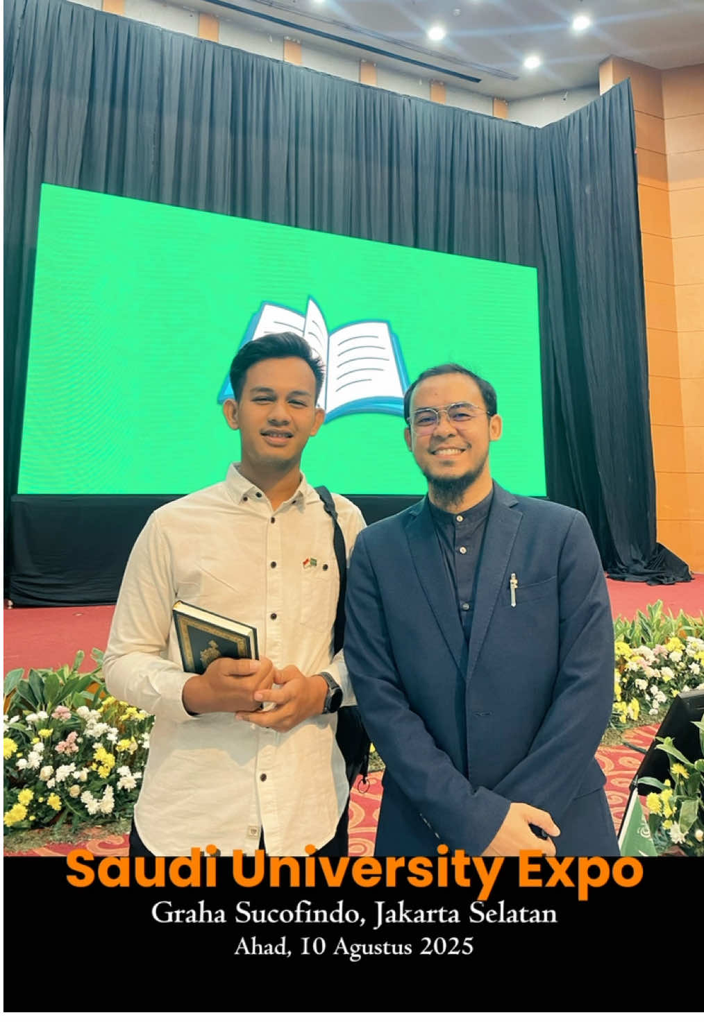 Masya Allah kegiatan yang sangat bermanfaat, ada yang hadir disini tdi atau kmren? #saudiuniversityexpo #saudiuniversityexpo2025 #ppmisaudi #saudi 