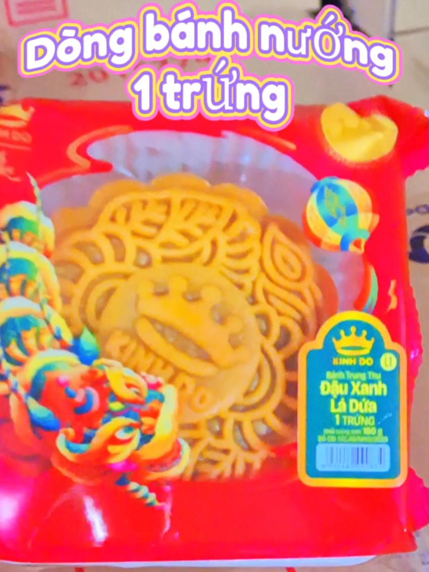 Bánh trung thu Kinh Đô. Hàng chính hãng dòng bánh 1 trứng 150g. #banhtrungthu #banhtrungthukinhdo #trungthu2025 #foryou #viral 