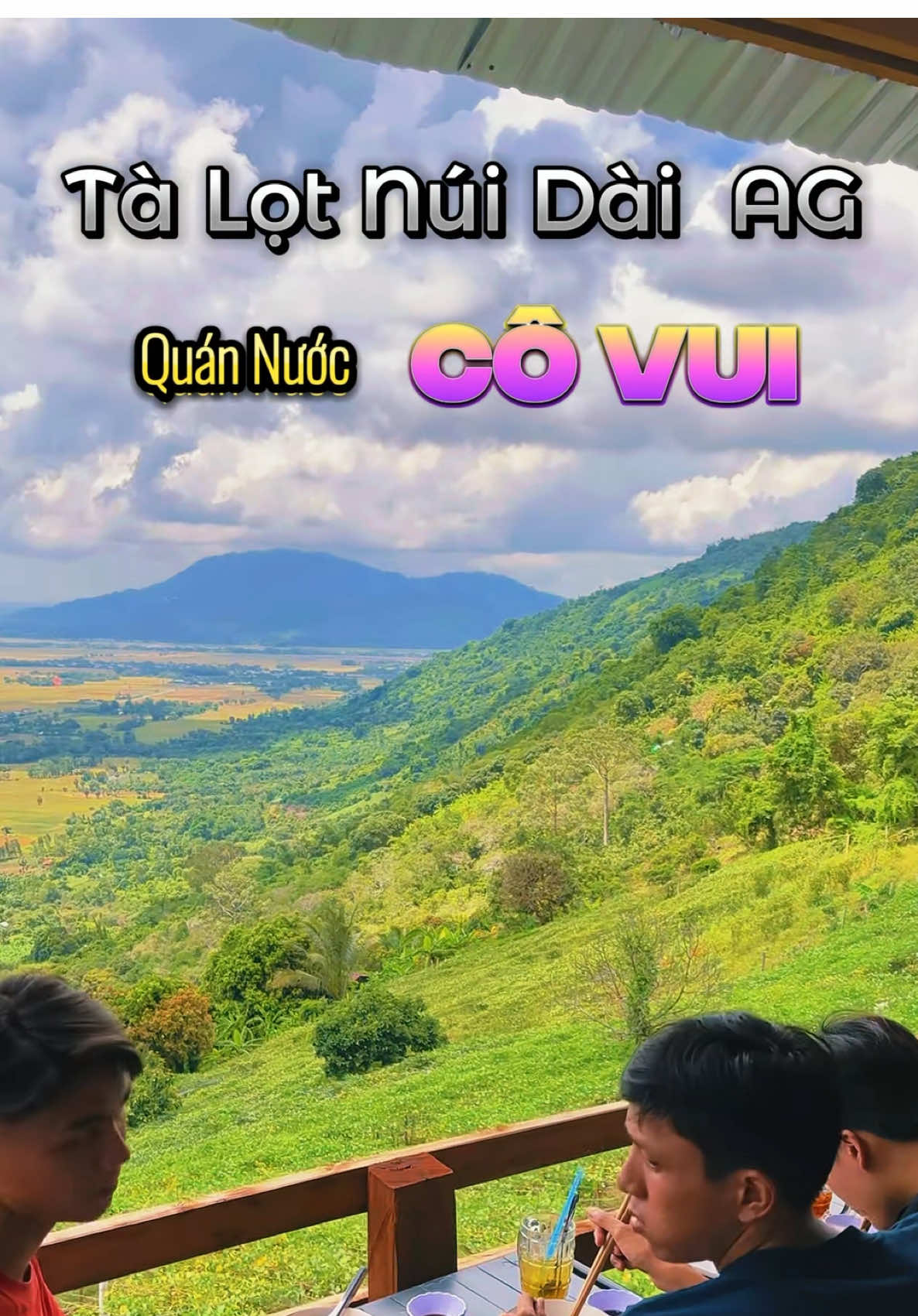 Đi 400km tới an giang để được chill,đúng view triệu đô luôn ,ở dưới xuôi sao có view này ,đường đi hơi khó nha #diicungtri #coffee #angiang  