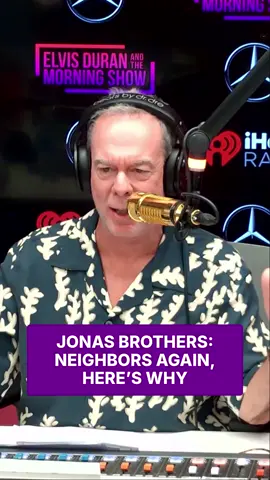 The Jonas Brothers are back in the NYC area and we're here for it! 🎵 Joe spilled that all three brothers are finally neighbors again—Nick's been doing Broadway, Kevin's in Jersey, and Joe's in Brooklyn! #MBInterviewLounge #JonasBrothersOnElvis