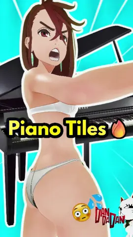 MOMO?! 🍑🔥 #dandadan #momoayase #okarun #pianotiles #anime #shorts #vrchat  
