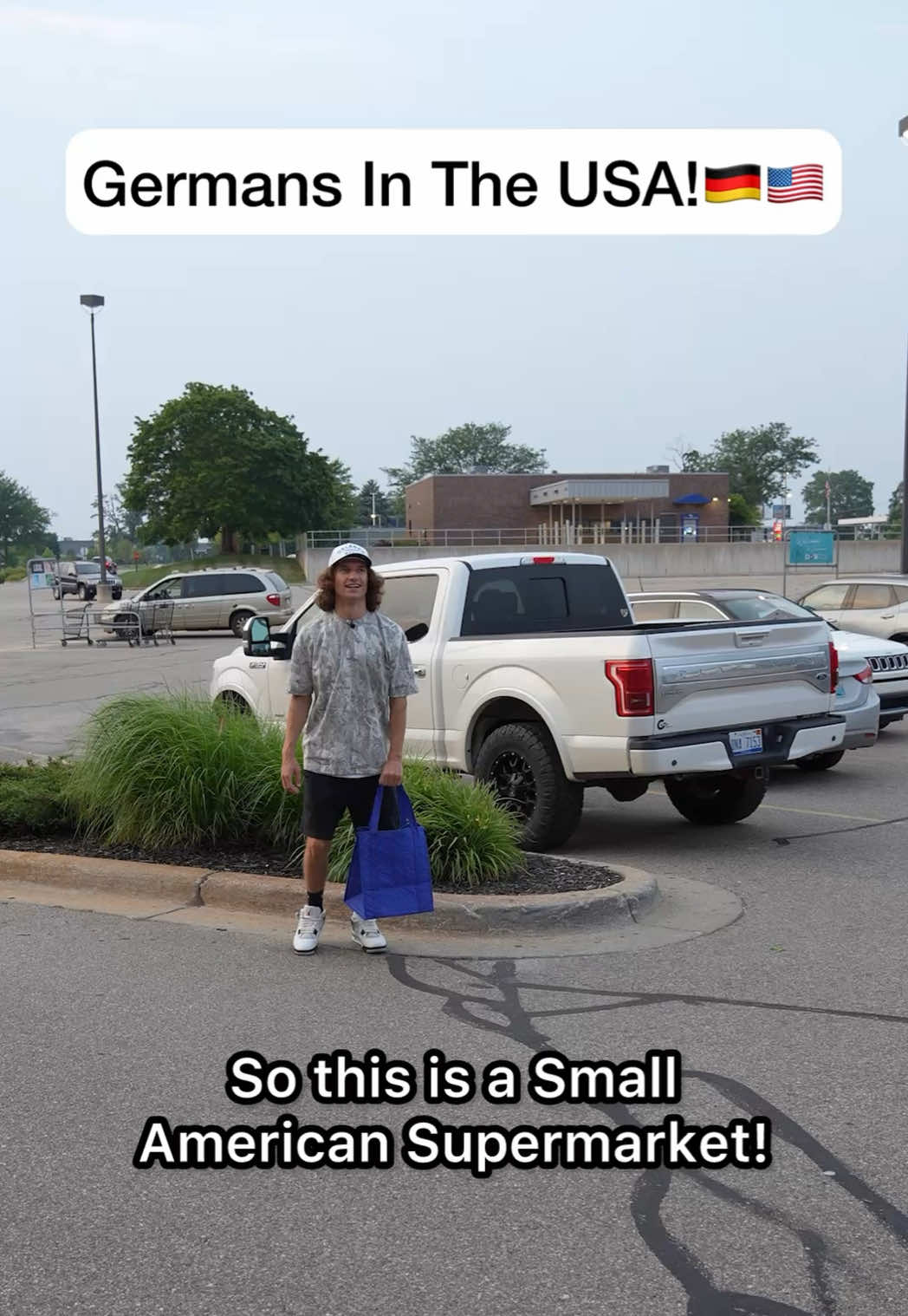 Germans First Time In An American Supermarket!😂🇩🇪🇺🇸 #usa #germany #german #american #supermarket 