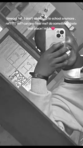 ref.. can.. you..hear.. me ? 💔 #timeout  #ref 