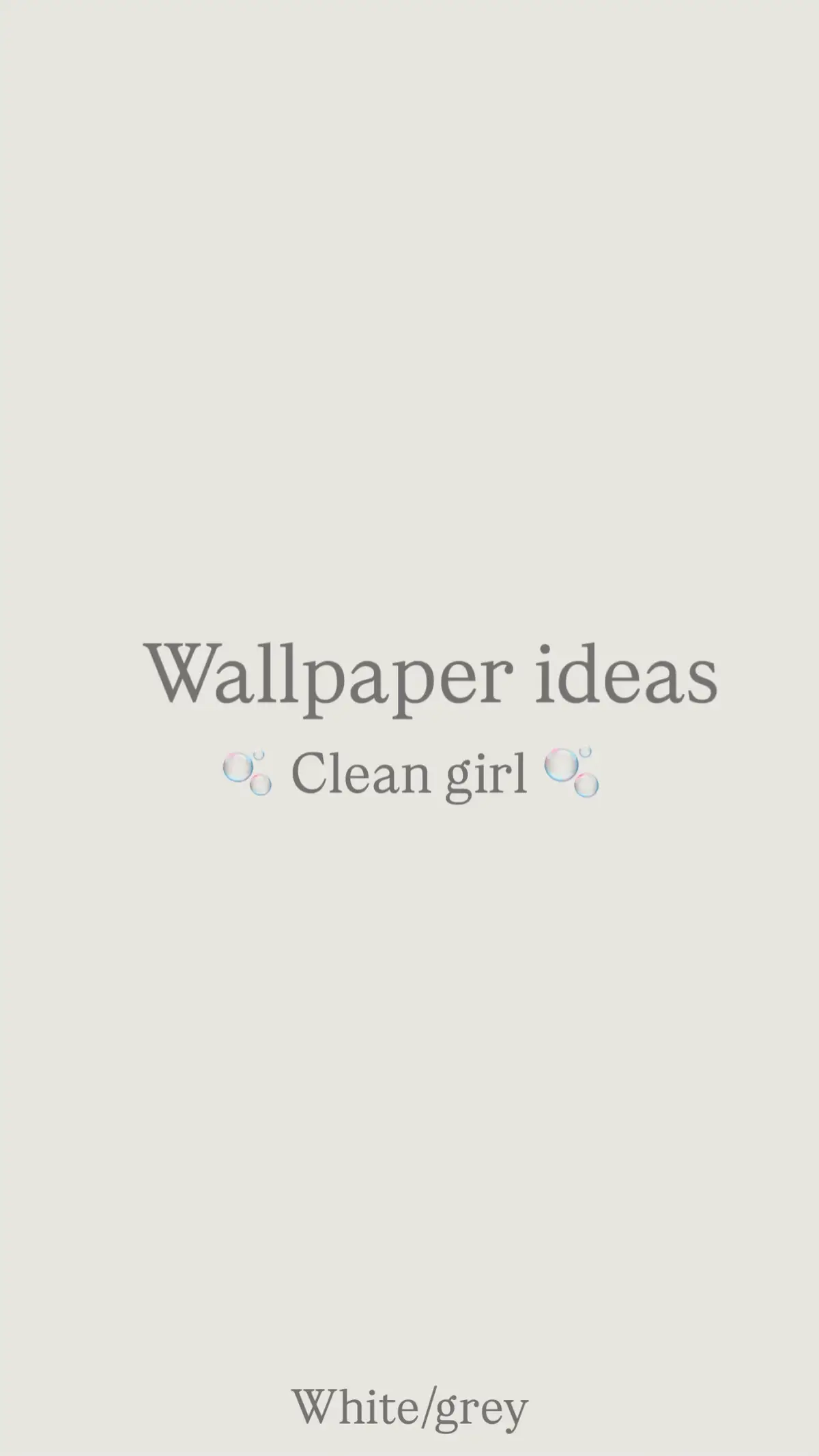 Clean girl aesthetic / white and grey 🤍All pictures from Pinterest🤍 #wallpaper #cleangirl #viral #lockscreen #fyp #foryou #inspo #pinterest #wallpaperideas 