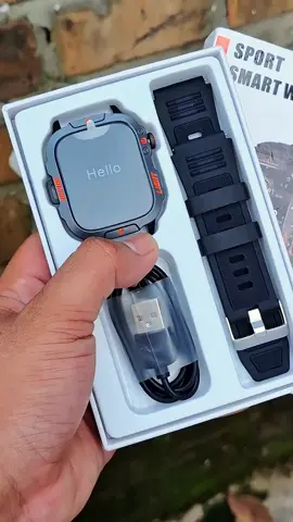 Smartwatch Standar Militer Tahan Air Bisa Untuk Kesehatan dan Olahraga Tentunya #smartwatch #smartwatchviral #jamtanganpintar #fyplah 