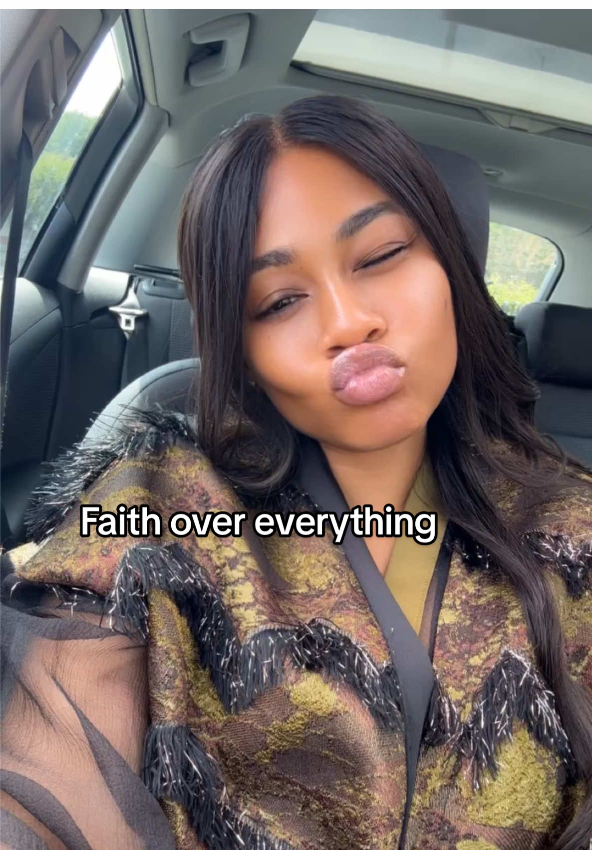 ☁️ POV: Me when it hits that God’s got me covered, always. 🕊 #faithovereverything #softlifestyle #scriptureoftheday #shazofbrum #intentionalliving 