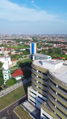 Inilah kampus baru dari STMKG di Kota Tangerang! Absen disini taruna/i STMKG! #stmkg #stmkgvibes #drone 
