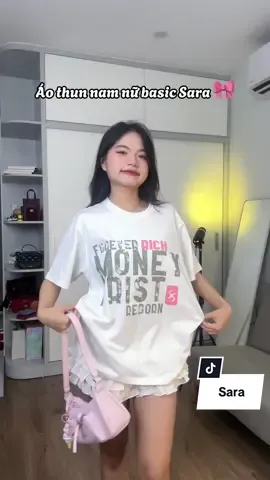 Áo thun nhà Sara đáng iuu quá nè #linhlipreview #sara #aothun 
