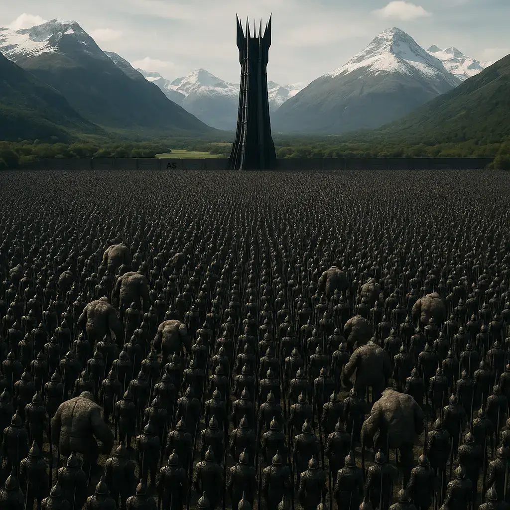 #saruman #isengard #orc #urukhai #lotrtok 