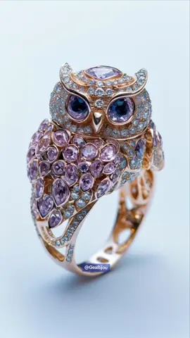 It's all in the eyes ring series  #fantasy #jewelry #bijoux #owl  #birds #jewellery #ai #art #jewelryaddict #jewelrylover #aijewelry #digitalart #artlover #ring #gemstone #design #eyes 