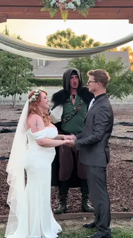 #picklepriest #idoweddings #givememoney #renaissance #fantasy #dancing #entertainer #pickles #cameo #brideandgroom #california @Ember 
