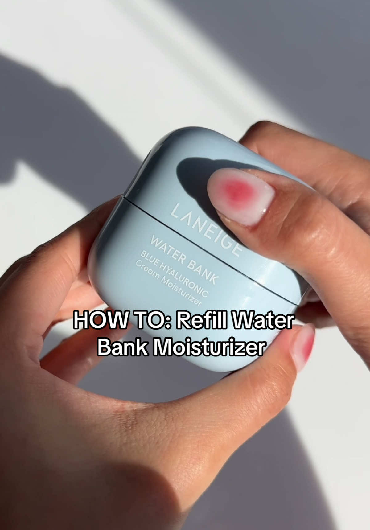 POV: You just unlocked the cutest skincare secret ✨ Water Bank’s refill pod keeps your skin (and your routine) smooth, visibly firm, and hydrated all season long all while being eco-cute!💧 Grab your refill at @sephora, #sephora @Kohl’s and our site! #waterbank #waterbankmoisturizer #moisturizer #hydration #kbeauty #koreanskincare #skincare 