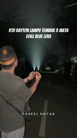 Rekomendasi lampu tembak 3 mata rasa biled rtd rayton e06l