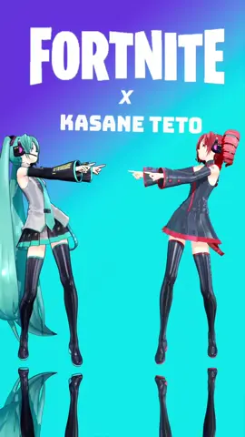 #hatsunemiku #kasaneteto #tetokasane #fornite #kasanetetoxfornite #mmd  Ultimo video del mes, tengo a Miku en fornite pero falta Teto :v así que dejo esto hasta que la pongan en fornite...  Kasane Teto x Fornite Modelos: YYB Motion: Fornite// hulasemos