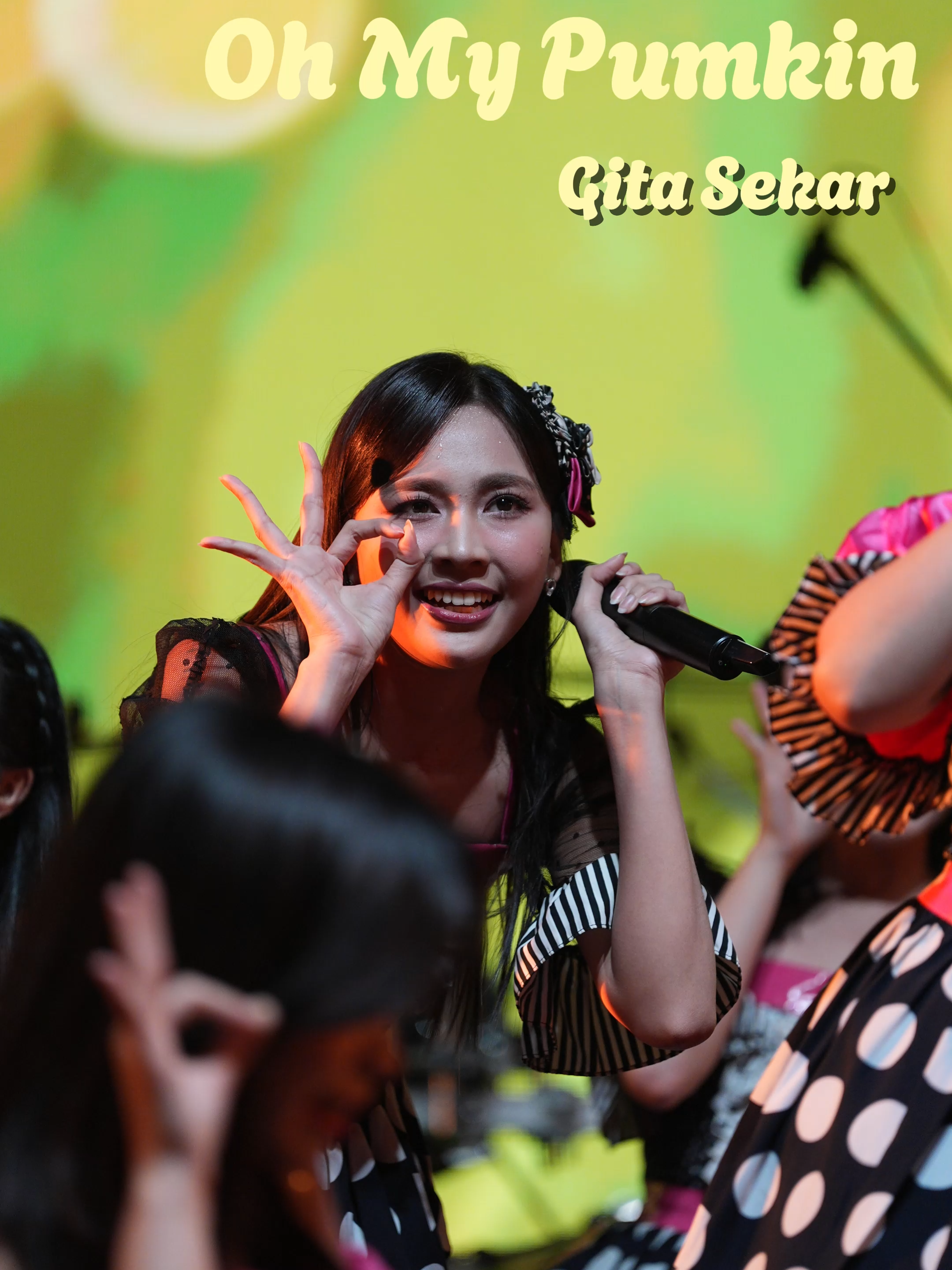 [GITCAM] Oh My Pumkin! @gitajkt48 100825 The Sounds Project 2025 CC : @gitroops #誠実さ #ギタ #Gita #JKT48