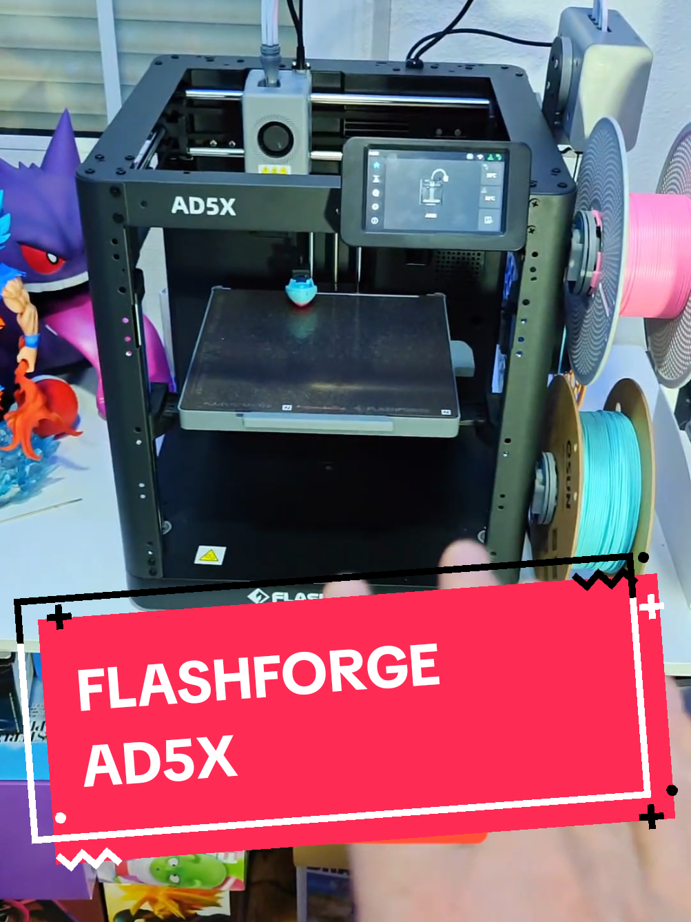 FLASHFORGE AD5X impresora 3d multicolor https://flashforge.sjv.io/o46XgW @FlashforgeOfficial  mejor impresora 3d para principiantes. impresora 3d baratas. #Impresión3D  #Tutorial3D  #AprendeImpresión3D  #Impresora3D  #Modelado3D  #Diseño3D  #Consejos3D  #TrucosImpresión3D  #NivelPro3D  #Impresión3DFácil  #3DParaPrincipiantes  #Filamento3D  #Calibración3D  #Guía3D  #Solución3D 