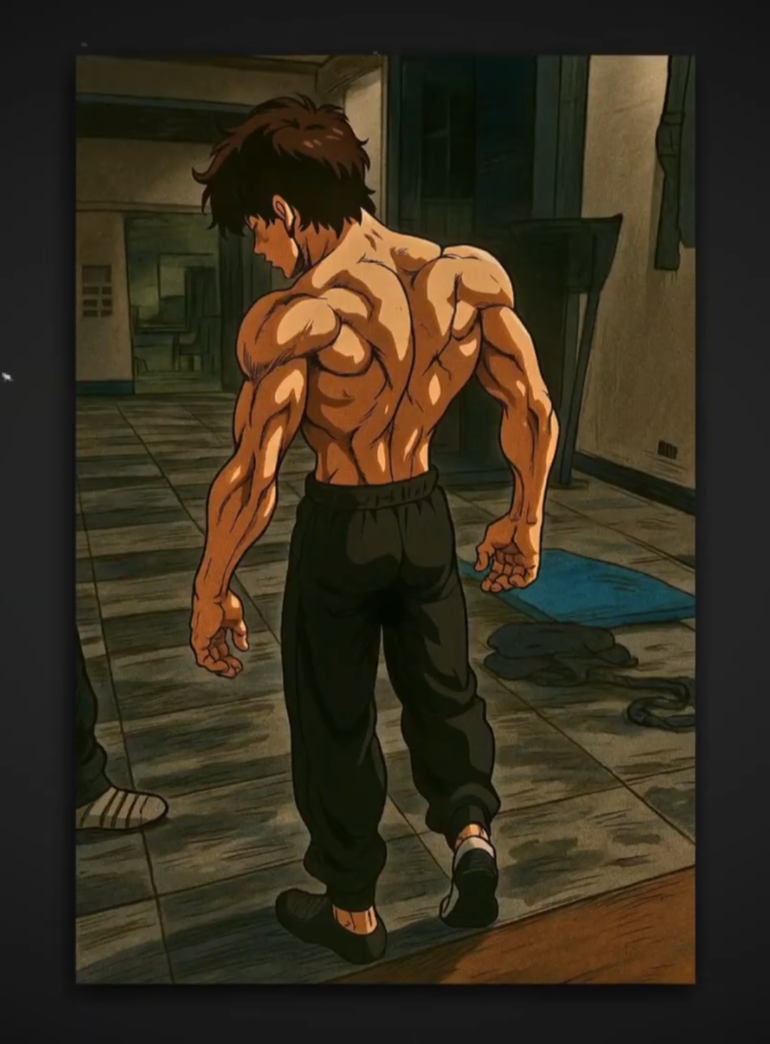 The FASTEST Way to Build an Anime Physique at Home (NO BS) #abs #workout #Home #strong 