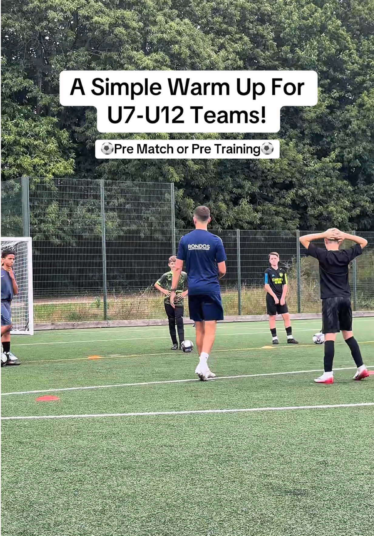 Part 3 - Continuing to pass in pairs , or even in a 3! - Movement to receive the ball - ⁠Body shape to set up receiving on your back foot  - ⁠Securing the ball, with a ‘locked touch’ to then either shift and dribble or pass off of two touches (When working in a 3), Back foot touch - Front foot pass.     *SET UP - Create 3 or 4 channels with cones , have 2 or 3 players in each channel* #rondosacademy #footballcoach #footballcoaching #footballcoachingtips #footballcoachingdrill #footballdrillsforkids #footballwarmup #youthfootball #youthfootballtraining