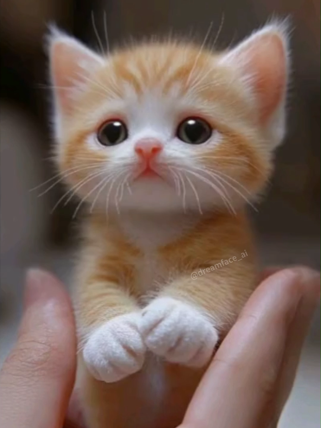 The kitten is telling you, 