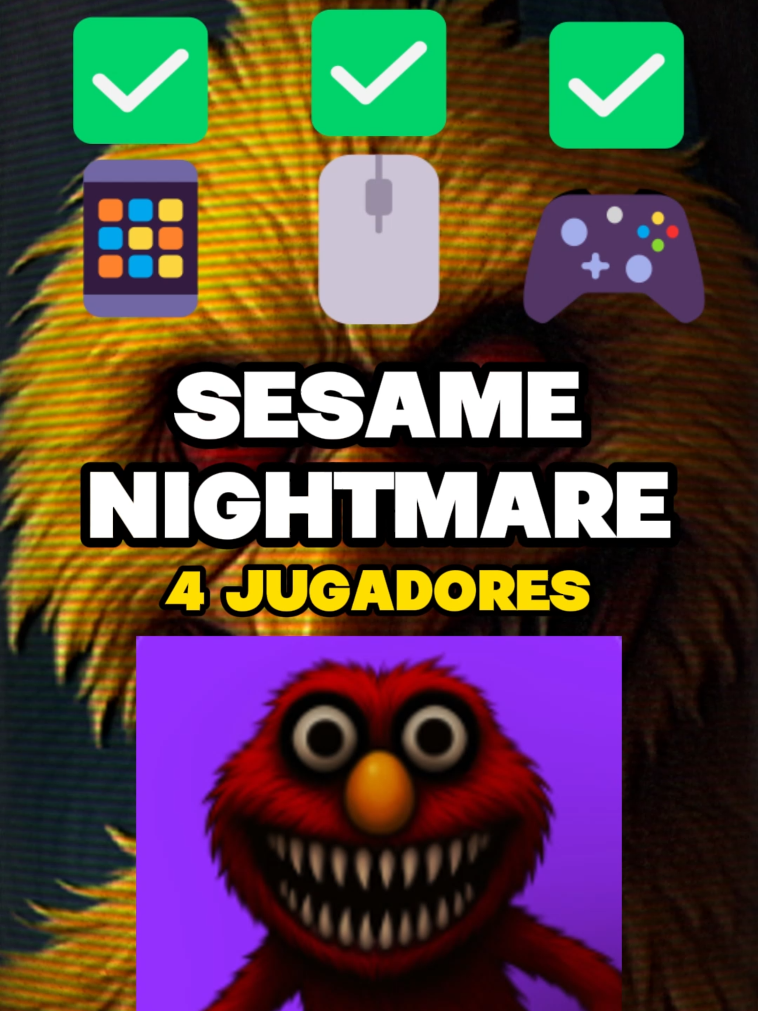 En este juego de ROBLOX 🗣️ vas a huir de animatronicos 💀#humor#roblox #robloxgame #robloxnewgame #robloxgames #robloxespañol #robloxtiktok #recomendandojuegosderoblox #robloxfyp #viral #grisseo#sesamenightmare#plazasesamo