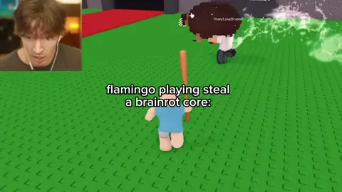 Flamingo loves steal a brainrot || @💚spaceraider🤍 || #fyp #foryou #viral #flamingo #albertsstuff 