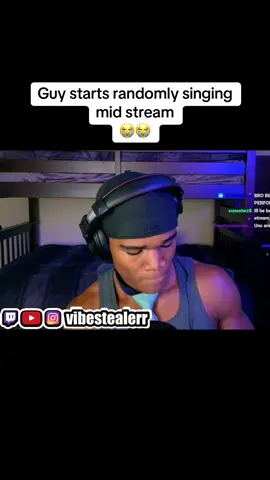 Twitch.tv/vibestealerr 😭 #twitch #streamer #singing #sing #clip 