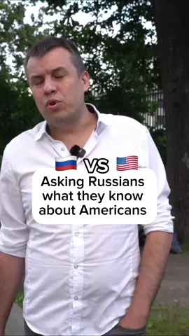 Asking Russians what they know about Americans 