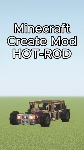 Minecraft Create Mod #minecraftcar #minecraftmods #майнкрафтмоды #valkyrienskies #gaming 