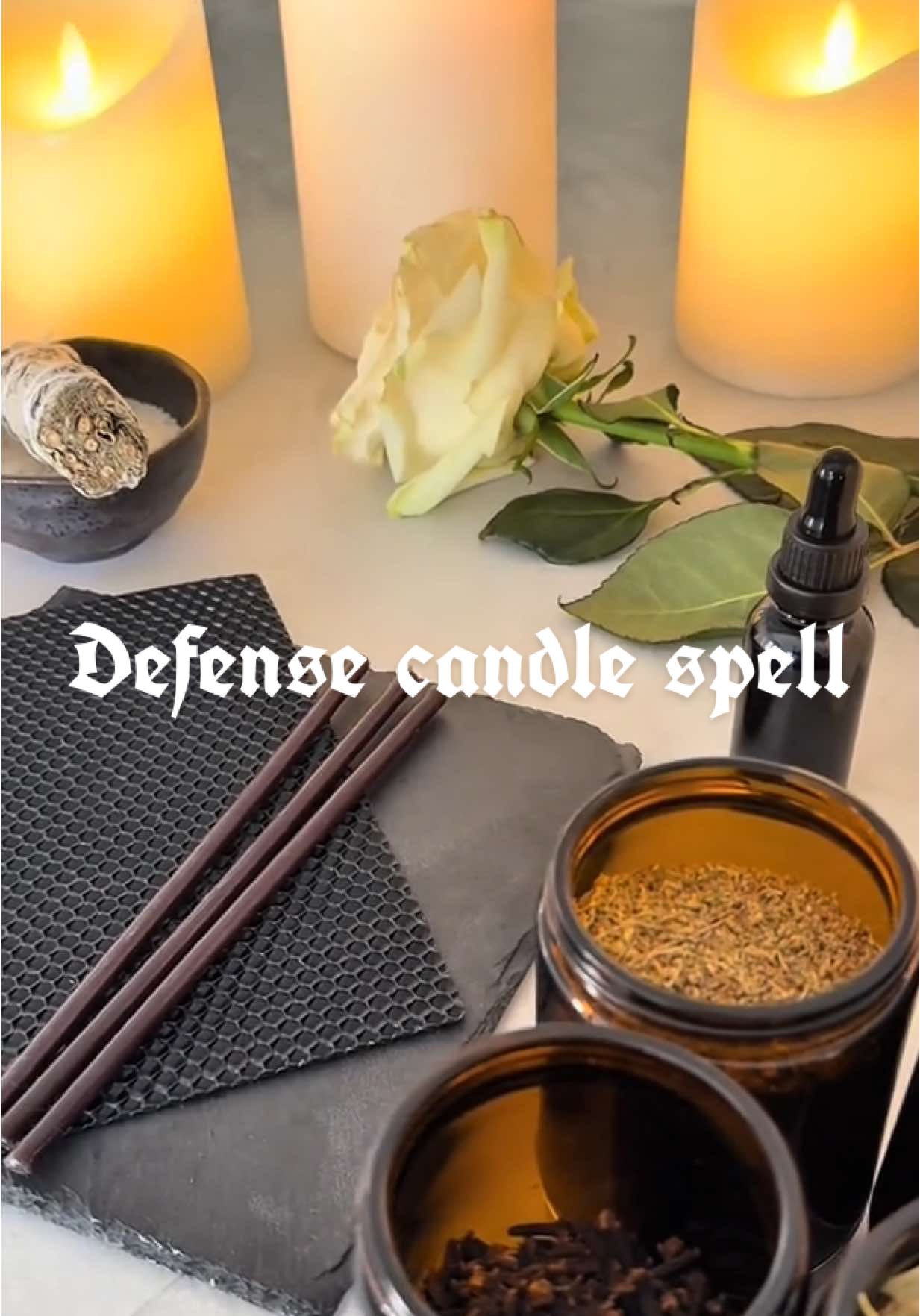 Fire magic is for quick magic. This defense candle spell will help you shield and repel attacks or influence. You can renew it regularly, compliment it with additional spells or spell jars. Let me know if you want to see the full spell completed.  #witchcraft #DarkAesthetic #demonhunter #candle #protectionspell 