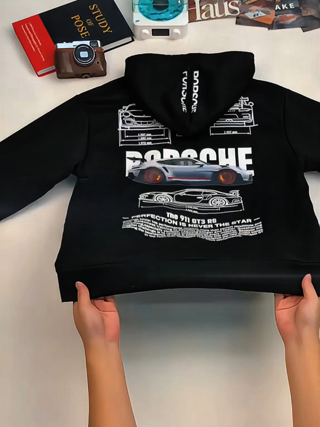 Moletom Porsche Estampado  #porschegt3 #tiktokshop #edit