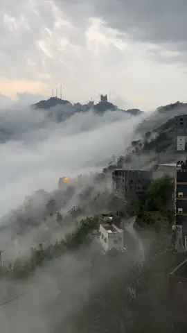 الجو بعد المطر 🌬️ #فيفاء #السعودية #اكسبلور #جارة_القمر_فيفاء #مطر 