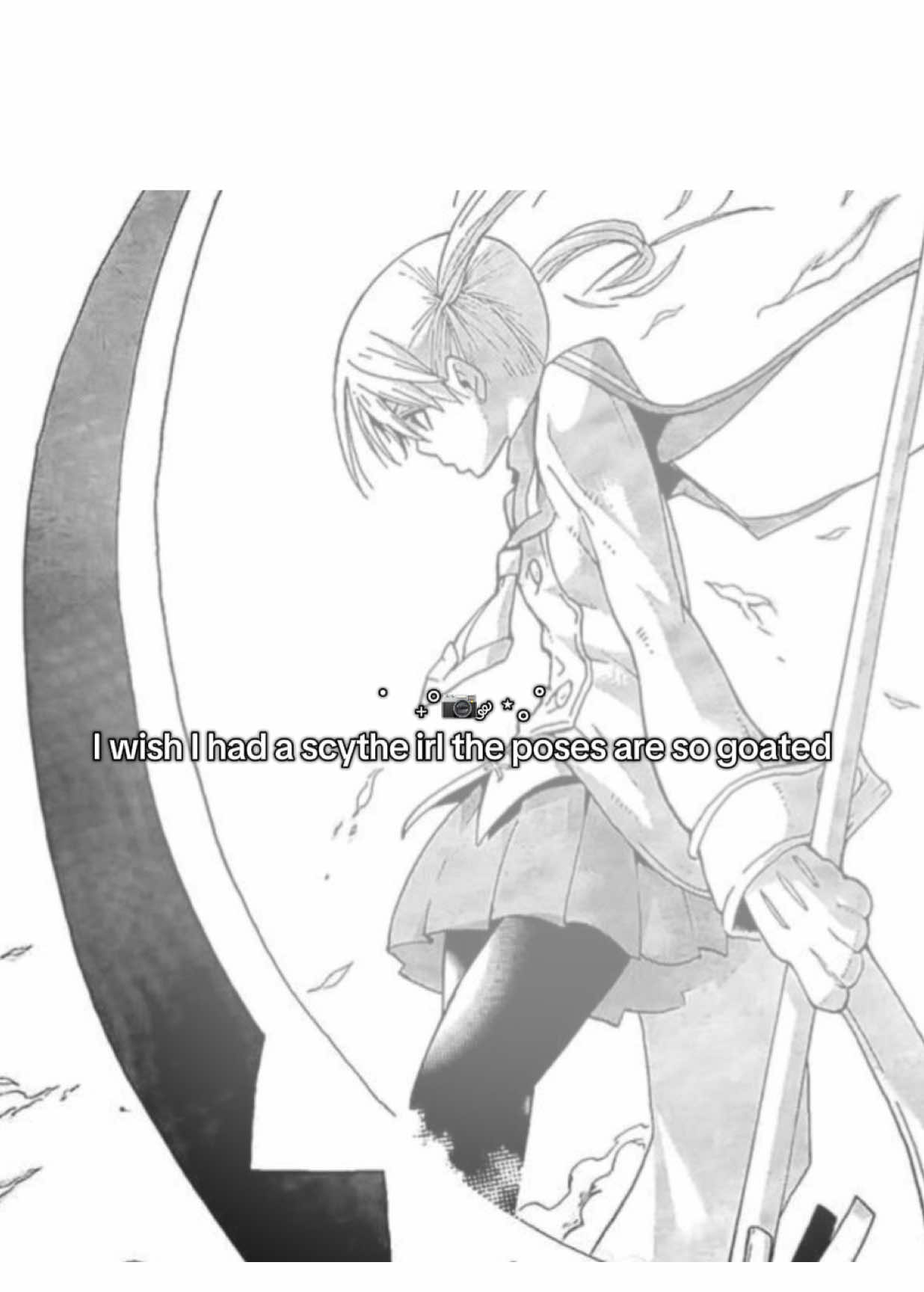 Guys should I watch soul eater I'm considering it..  #souleater #souleatermaka #maka #makascythe #souleaterscythe 