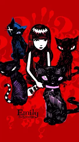Strangeness… 🖤🐈‍⬛🐾 #emilythestrange #katebush 