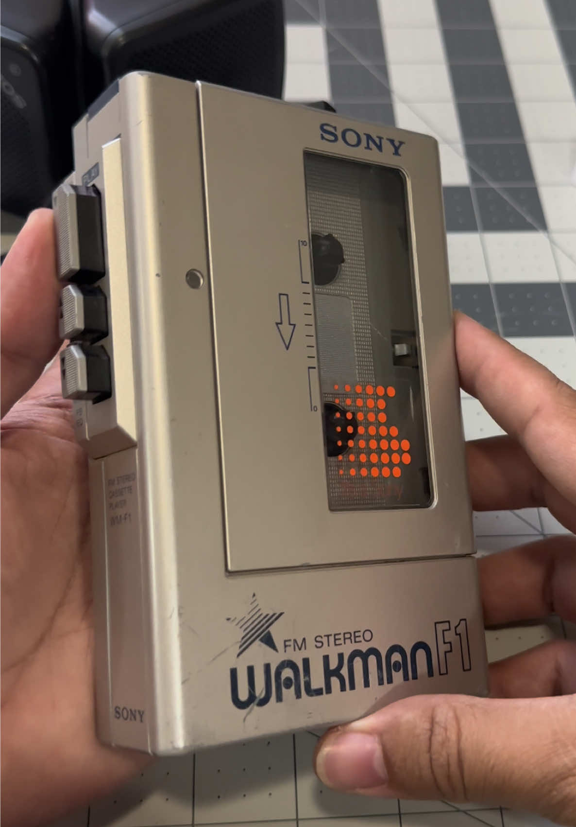 I repaired three WM-F1 #walkman #sony #vintage  #cassette #cassettetape 