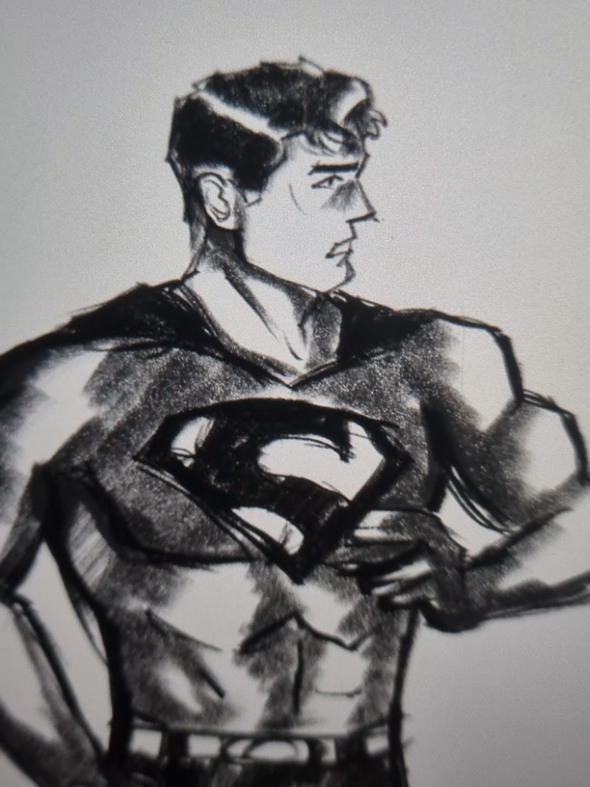 what superman movie is this #superman #clarkkent #batman #digitalart #fyp 