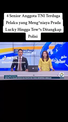mohon usut Tuntas para petinggi militer TNI.agar para pelaku di proses di Pecat dan di hukum seumur hidup demi keadilan di Negara Indonesia ini.