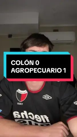 BASTA PORFAVOR #paratii #colondesantafe #futbolargentino #primeranacional #agropecuario #perdiocolon #derrota #azzaro 