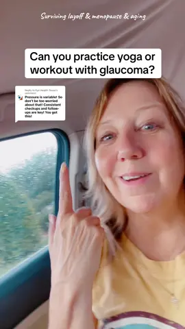 Replying to @Eye Health Texas Hard to accept I may never do another handstand again🥹 #hope #glaucoma #eyehealth #yogateacher #sharingiscaring 