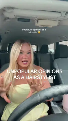 Lmk which ones you agree w me on 🤪  #hairstylistsoftiktok #hairstylist #unpopularopinion #salonlife #hairsalon 