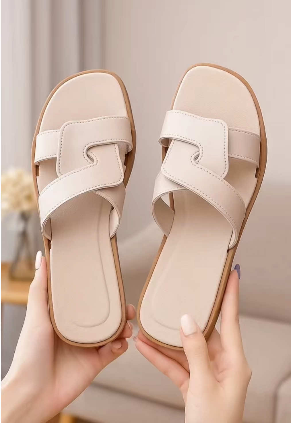 Sandal Wedges Wanita Model Kekinian, Sendal Selop Sandal Templek Nyaman #sandal #sandalwanita #rekomendasisandal #sandalwedges #sandaltemplek #sandalselop #fyp 