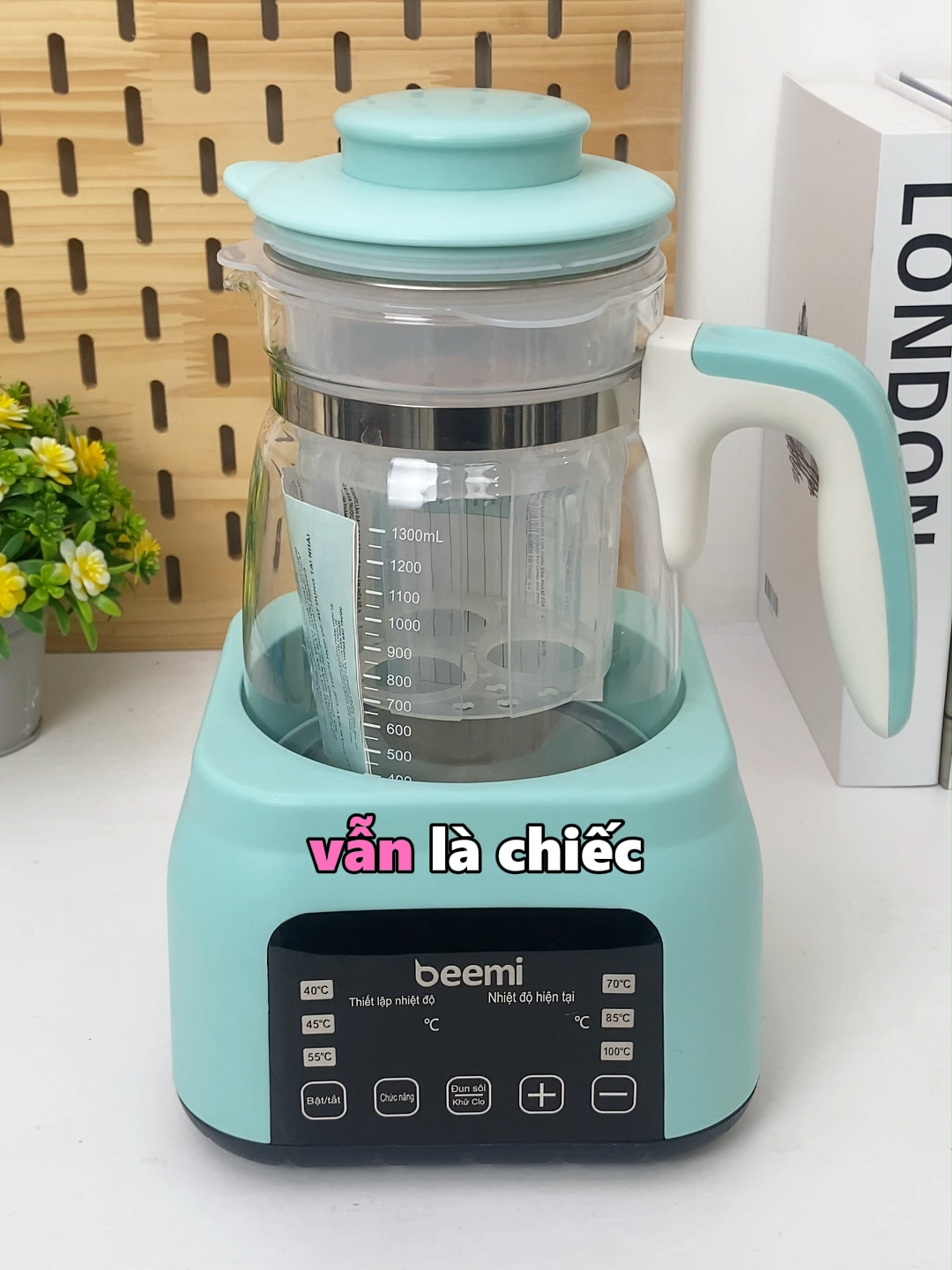 Ấm đun có thể đun sôi nước và hạ nhiệt độ theo mức độ mong muốn #beemi #khutrungbinhsua #amkhuclo #amdunnuoc #tangqua #hamsua #mevabesosinh #mevabe #amgiunhiet #amdunnuocphasuacaocap