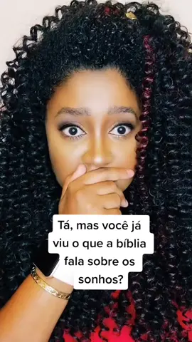 Me conte sobre um sonho que você teve que era aviso 