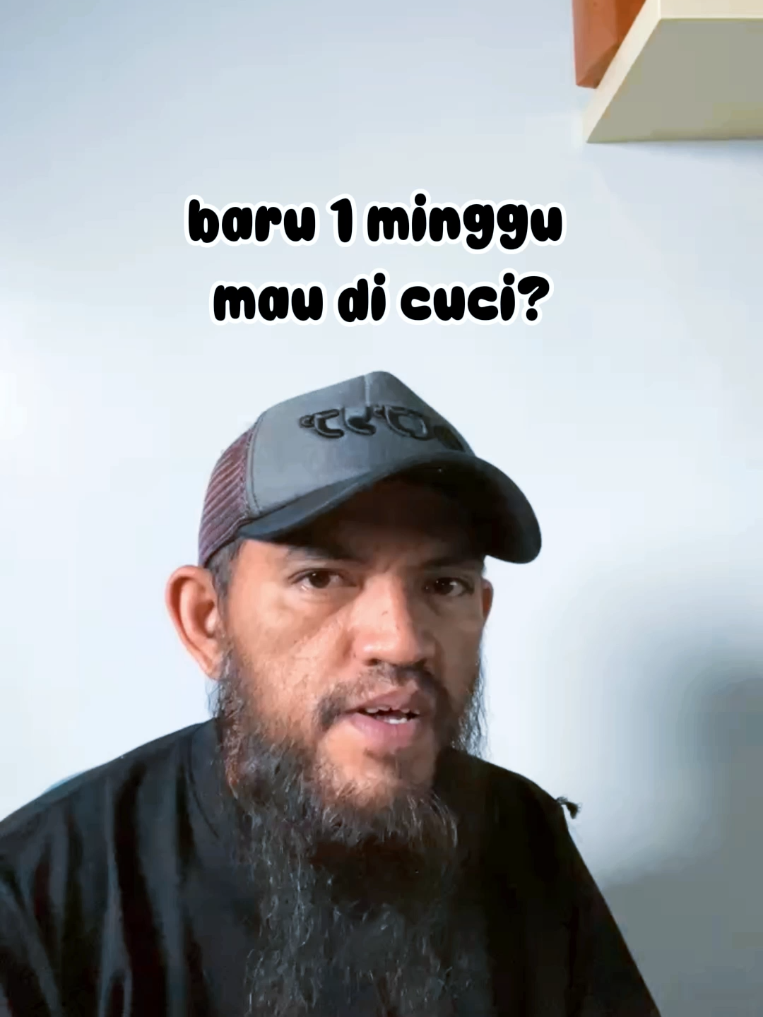 baru 1 minggu udah di cuci aja