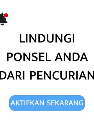 Alarm Anti-Pencurian Ponsel