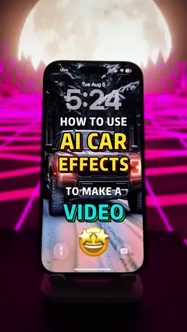 Here’s How To Use Ai Car Effects To Make a video!#iphonetips #ios #iphone #iphonetricks #iphonetricksandtips 