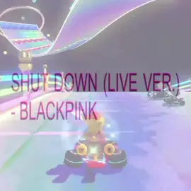 Bunch of wannabes that wanna be me || SHUT DOWN ( LIVE VER.) - BLACKPINK #kdramskento #typogtaphy #blackpink #shutdown #ygfamily #jennie #lisa  #mariokart #fyp #typographyart 
